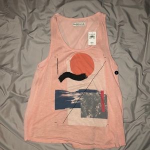 Abercrombie & Fitch Printed Tank Top, Size Small